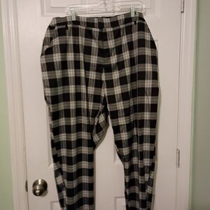 Hot Topic Monochrome Plaid Trousers